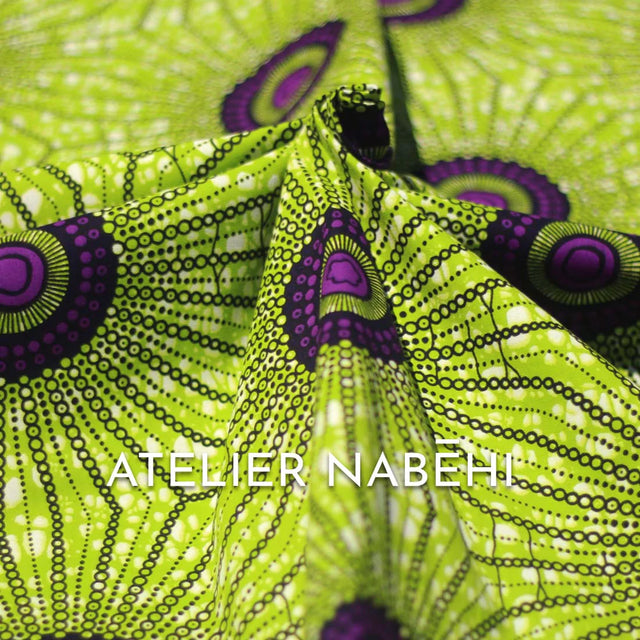 Atelier Nabehi Copie de FOULARD WAX - T038