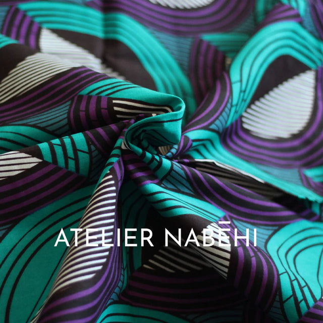 Atelier Nabehi FOULARD WAX - T004