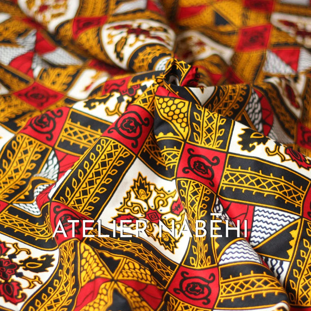 Atelier Nabehi FOULARD WAX - T006