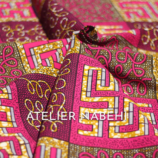 Atelier Nabehi FOULARD WAX - T039